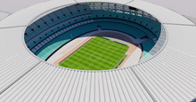 Load image into Gallery viewer, Baku Olympic Stadium - Azerbaijan 3D model