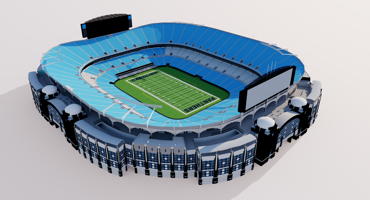 carolina panthers bank of america stadium — BallParchitecture