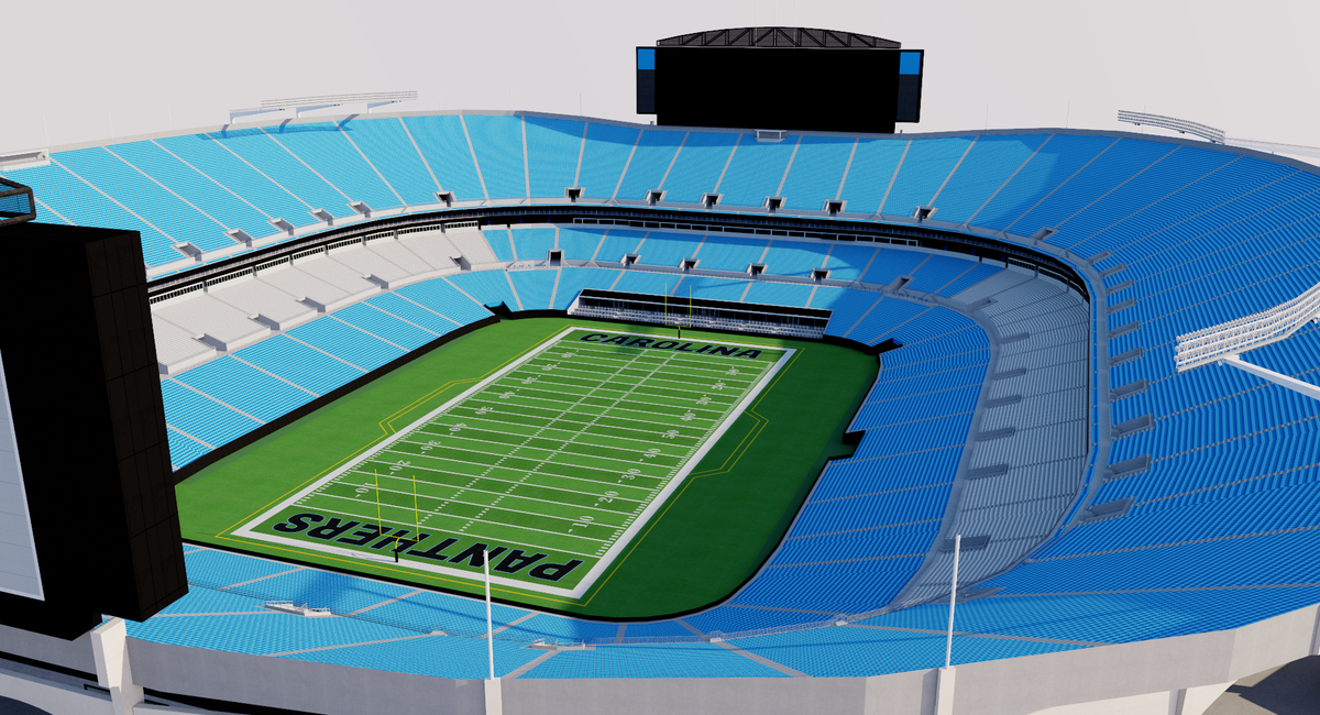 carolina panthers bank of america stadium — BallParchitecture