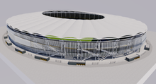 Load image into Gallery viewer, Bukit Jalil National Stadium - Kuala Lumpur Malaysia 3D model