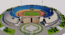 Load image into Gallery viewer, Cairo International Stadium 3D Model – Egypt Stadium Replica