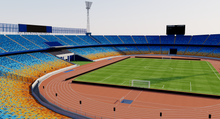Load image into Gallery viewer, Cairo International Stadium 3D Model – Egypt Stadium Replica