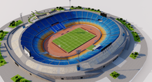 Load image into Gallery viewer, Cairo International Stadium 3D Model – Egypt Stadium Replica