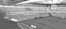 Load image into Gallery viewer, Commerzbank-Arena - Frankfurt - Germany 3D model
