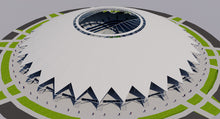 Load image into Gallery viewer, Cosmos Arena 3D Model – Samara Russia Stadium Replica