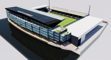 Load image into Gallery viewer, Craven Cottage - Fulham - London 3D model