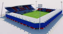 Load image into Gallery viewer, Doosan Arena - Plzen, Czech Republic 3D model