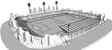 Load image into Gallery viewer, Estadi Nova Creu Alta - Sabadell Spain3D model