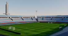 Load image into Gallery viewer, Estadio Centenario - Montevideo, Uruguay 3D model