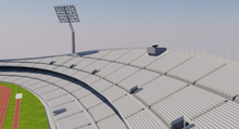 Load image into Gallery viewer, Estadio Olímpico Universitario - Ciudad de México - México 3D model
