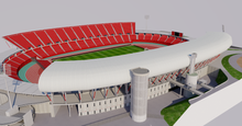 Load image into Gallery viewer, Estadio de Son Moix - Mallorca 3D model