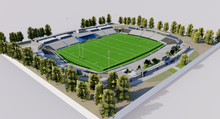 Load image into Gallery viewer, Estadio Charrúa - Montevideo, Uruguay 3D model