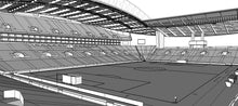 Load image into Gallery viewer, Estadio do Dragao 3D Model UEFA Stadium