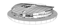 Load image into Gallery viewer, Estadio do Dragao 3D Model UEFA Stadium