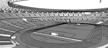Load image into Gallery viewer, Gelora Bung Karno Stadium - Jakarta Indonesia 3D model