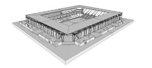 Load image into Gallery viewer, Geodis Park 3D Model - Nashville SC Stadium Replica
