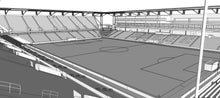 Load image into Gallery viewer, Geodis Park 3D Model - Nashville SC Stadium Replica