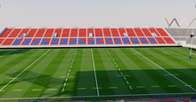 Load image into Gallery viewer, Hanazono Rugby Stadium - Japan 3D model