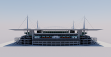 Load image into Gallery viewer, Hard Rock Stadium 3D Model - Miami NFL & Tennis Venue