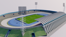 Load image into Gallery viewer, Independence Park - Kingston - Jamaica 3D model