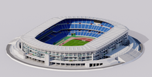 Load image into Gallery viewer, International Stadium Yokohama - Japan 3D model