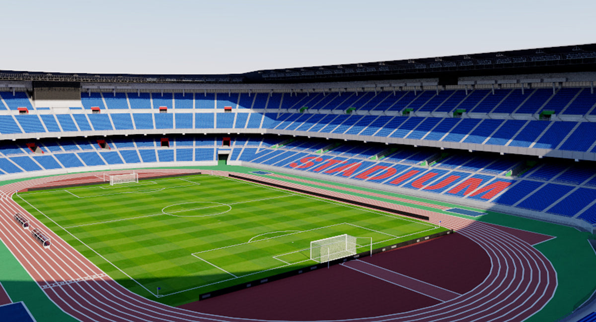 International Stadium Yokohama - Japan 3D model – Geniusu0026Gerry