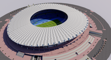 Load image into Gallery viewer, Jaber Al-Ahmad International Stadium - Kuwait 3D model