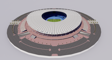 Load image into Gallery viewer, Jaber Al-Ahmad International Stadium - Kuwait 3D model