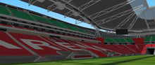 Load image into Gallery viewer, Kazan Arena - Rubin Kazan Russia 3D model