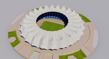 Load image into Gallery viewer, King Fahd International Stadium 3D Model Riyadh Stadium