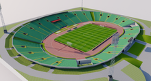Load image into Gallery viewer, Koševo City Stadium - Sarajevo 3D model