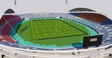 Load image into Gallery viewer, Kumamoto Prefectural Sports Park - Japan 3D model