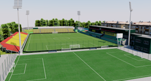 Load image into Gallery viewer, LFF Stadium - Vilnius Lithuania 3D model