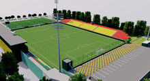 Load image into Gallery viewer, LFF Stadium - Vilnius Lithuania 3D model