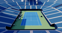 Load image into Gallery viewer, Lindner Family Tennis Center - Cincinnati 3D model