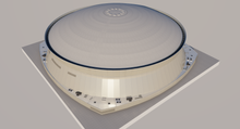 Load image into Gallery viewer, Superdome New Orleans 3D Model NFL Stadium Replica
