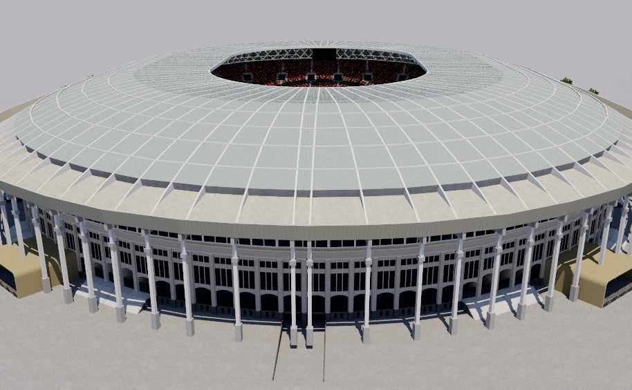 Otkrytiye Arena - Spartak Moscow 3D model