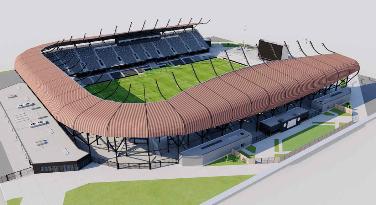 BBVA Compass Stadium - Houston 3D model – Genius&Gerry