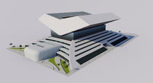 Load image into Gallery viewer, Mohammed Bin Rashid Library - Dubai - UAE 3D model