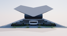 Load image into Gallery viewer, Mohammed Bin Rashid Library - Dubai - UAE 3D model