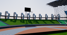 Load image into Gallery viewer, National Stadium Kaohsiung - Taiwan 3D model