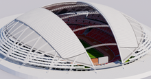 Load image into Gallery viewer, National Stadium Singapore 3D model