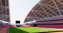 Load image into Gallery viewer, National Stadium Singapore 3D model