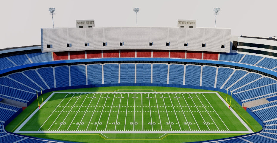 Highmark Stadium - Bills Stadium - Buffalo NY 3D model – Genius&Gerry