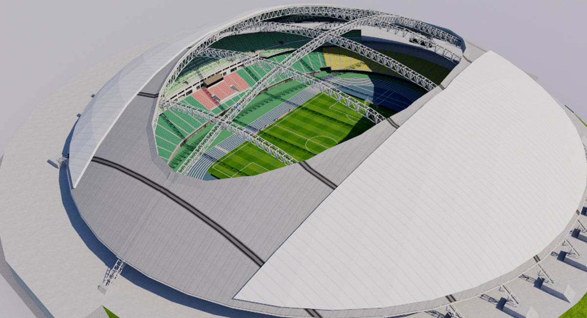 Sapporo Dome - Japan 3D model – Genius&Gerry