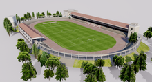 Load image into Gallery viewer, Old Olympisch Stadion - Antwerp Belgium 3D model