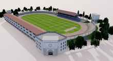 Load image into Gallery viewer, Old Olympisch Stadion - Antwerp Belgium 3D model
