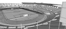 Load image into Gallery viewer, Old National Stadium Tokyo - Japan 3D model