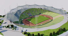 Load image into Gallery viewer, Olympiastadion Munich - Germany 3D model