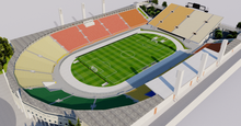 Load image into Gallery viewer, Pacaembu Stadium - Sao Paulo, Brazil 3D model
